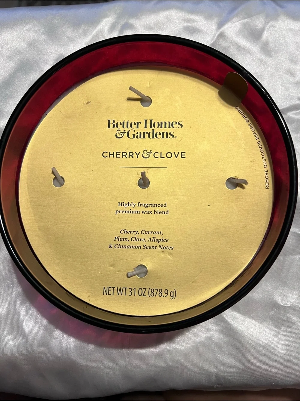 Better Homes & Gardens Cherry & Clove 31 oz 5-Wick Candle NEW